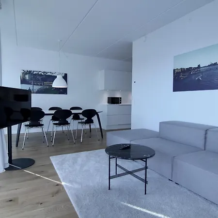 Fantastic 3-bed Wbalcony In North Harbour 公寓 哥本哈根